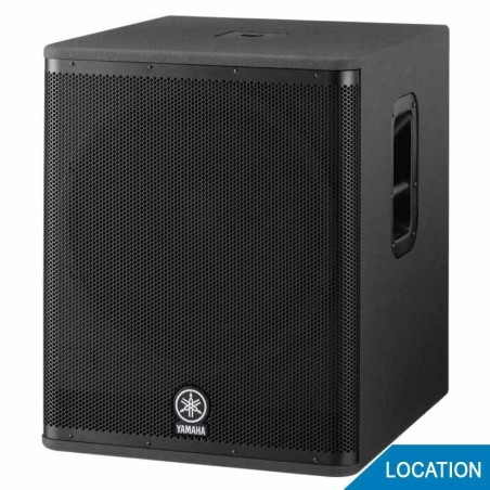 Location Enceinte amplifiée SubDSR118w Yamaha 2 voies