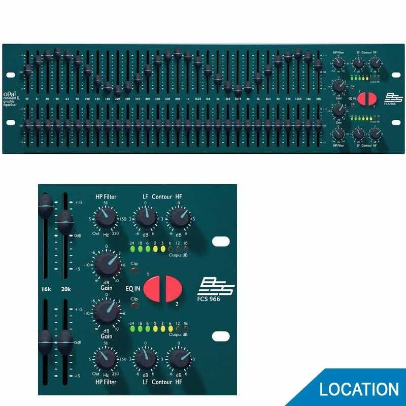 Equaliseur BSS 966