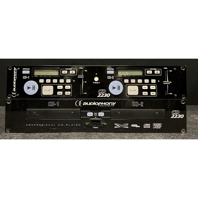 Lecteur CD double CD2230 Audiophony
