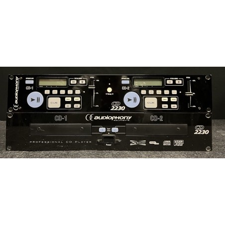 Lecteur CD double CD2230 Audiophony