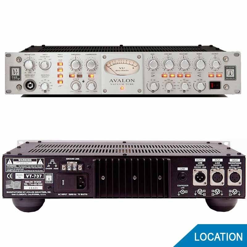 Location de sonorisation Pré ampli micro VT737 SP AVALON