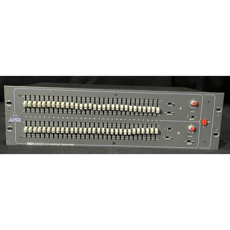 Egaliseur graphique GX230 Apex