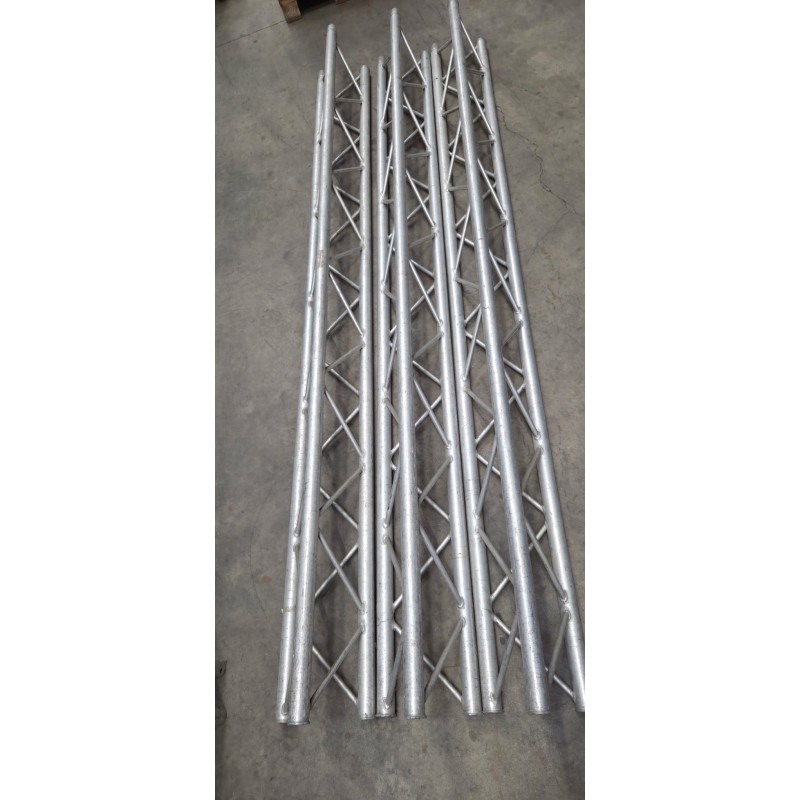 Lot de poutres en aluminium triangle 290 mm 3m