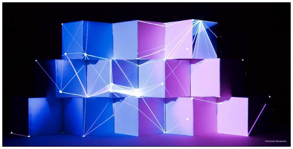 cube lumineux boite a film