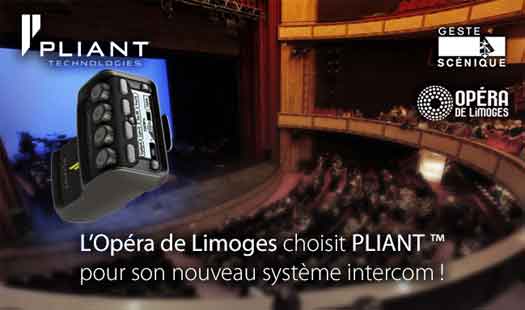 intercom pliant opera limoges